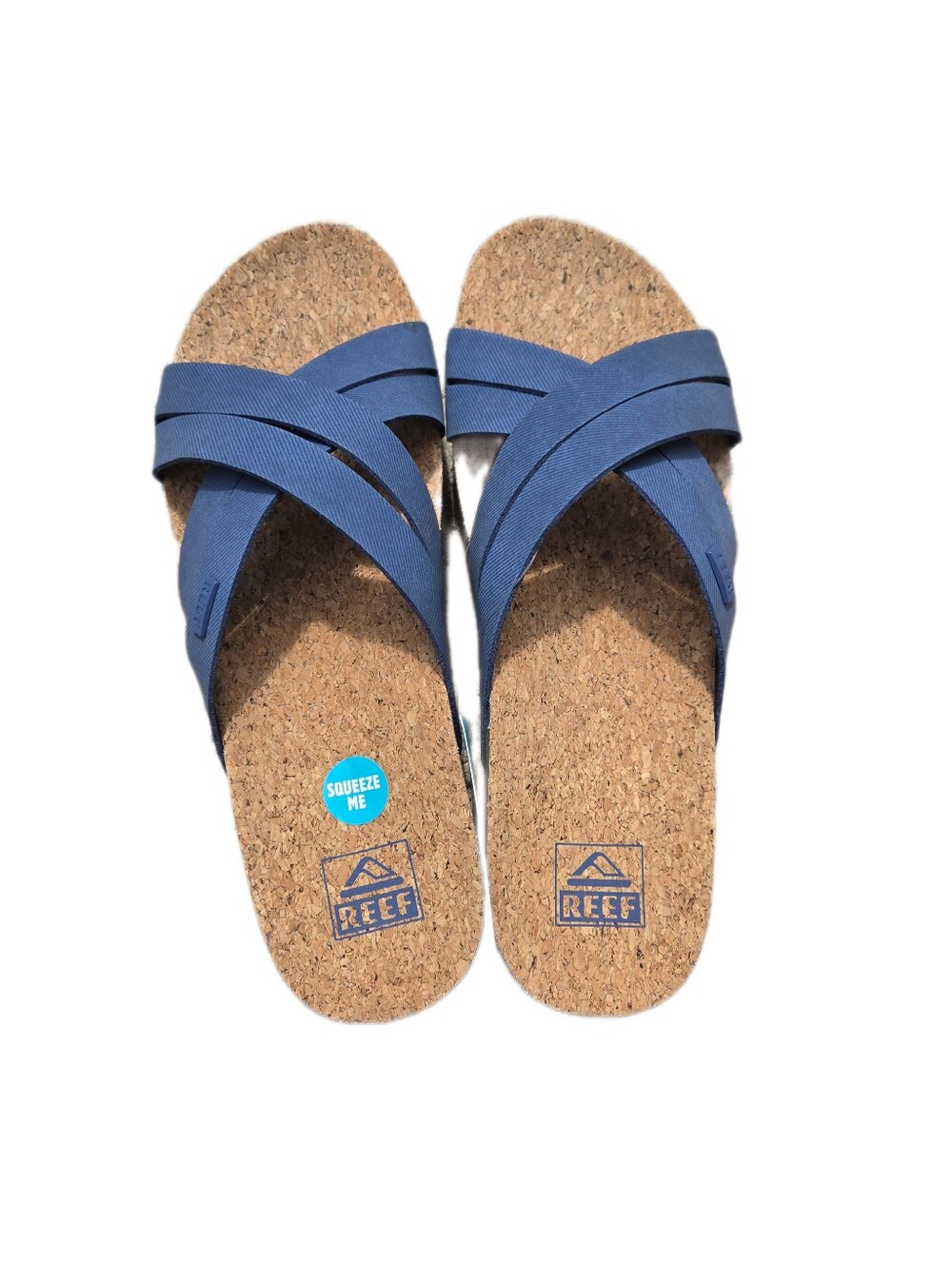 Reef Kaia Cross Women’s Denim color Slide Sandals